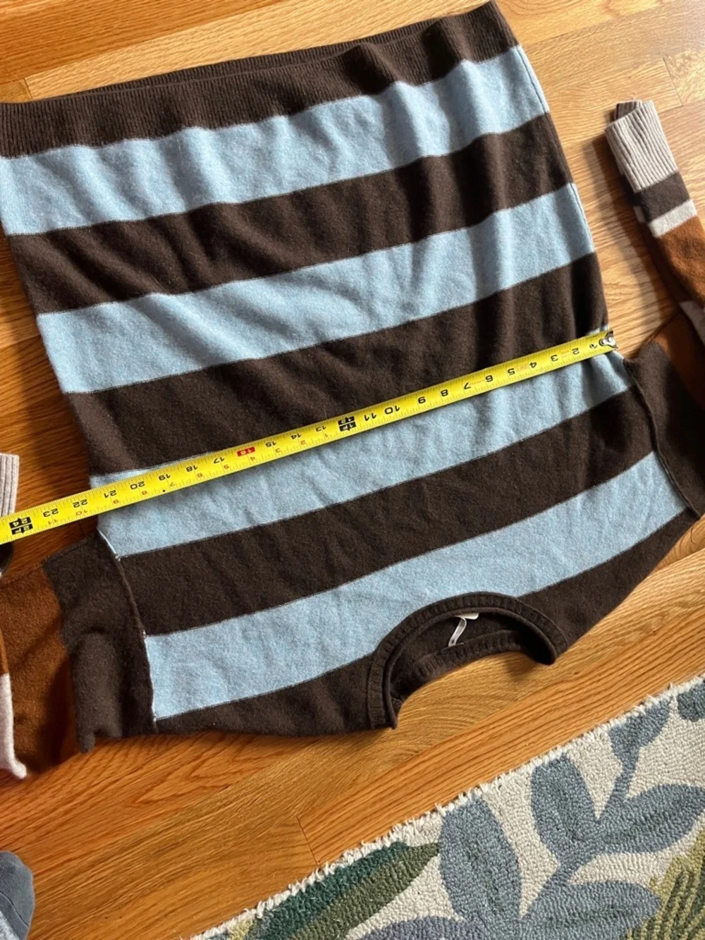 Free People Addie Stripe Cashmere Pullover Size Small NWT